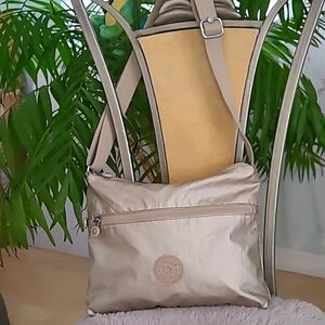 Kipling Beige Crossbody Bag